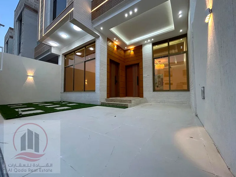 فيلا للبيع، بما في ذلك رسوم التسجيل، في عجمان الحيلي، 4 غرف نوم رئيسية، وصالة، وقاعة، وغرفة خادمة، وسطح.63898888705665111