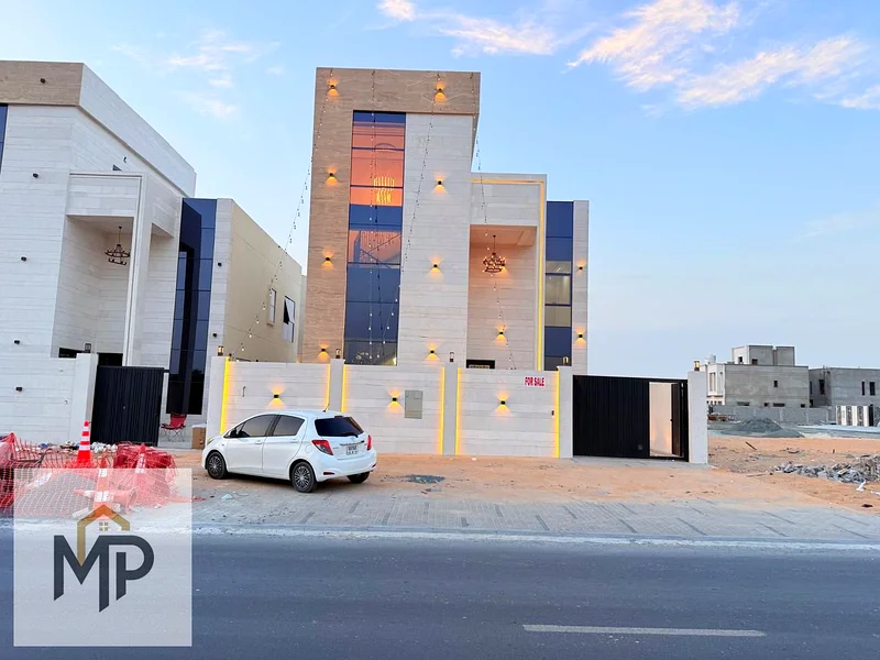 فيلا فاخرة بتصميم عصري في الهيلو، عجمان، 3 طوابق على شارع رئيسي مع مساحات واسعة بسعر ممتاز، متضمنة التسجيل63899230804481112