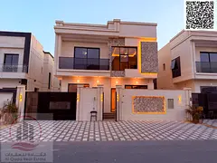 5 bedroom villa for sale in Ajman, wonderful finishing, freehold for all nationalities