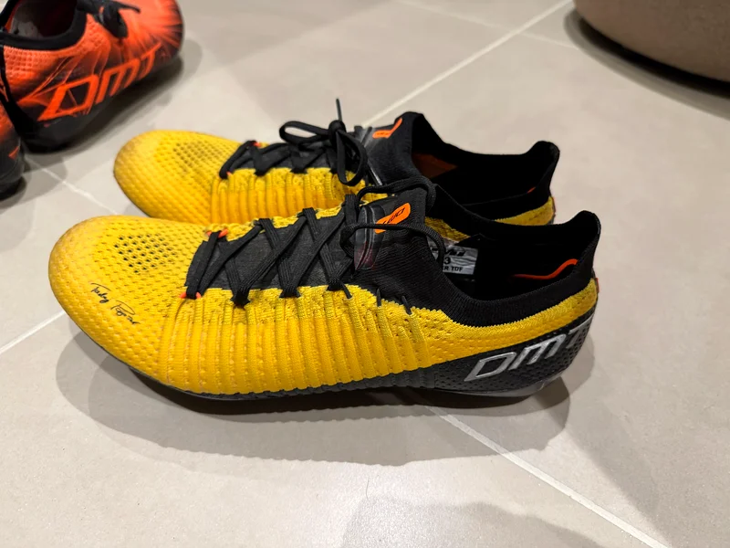 DMT carbon yellow cycling shoes Tadej Pogacar signed dubizzle
