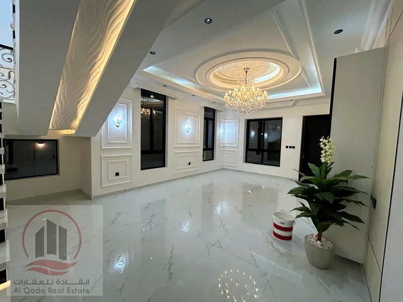 فيلا للبيع، بما في ذلك رسوم التسجيل، في عجمان، منطقة الحزيّة، 5 غرف نوم رئيسية، وصالة، وقاعة، وغرفة خادمة. ملكية تامة لجميع الجنسيات63898888678915113