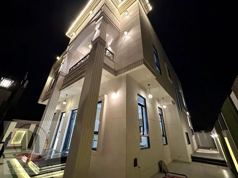 فيلا للبيع، بما في ذلك رسوم التسجيل، في عجمان، منطقة الحزيّة، 5 غرف نوم رئيسية، وصالة، وقاعة، وغرفة خادمة. ملكية تامة لجميع الجنسيات63898888678915111