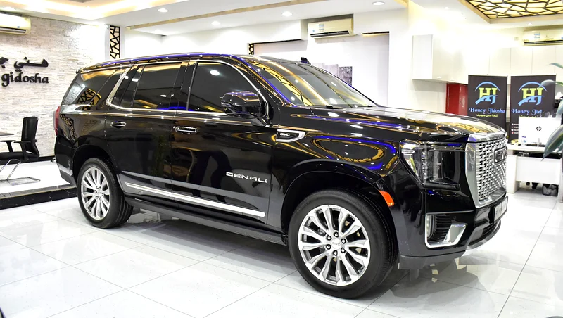 AED 4,876 EMI at 0% DP | GMC Yukon Denali (2023 Model) in Black Color, GCC Specs63490630975363112