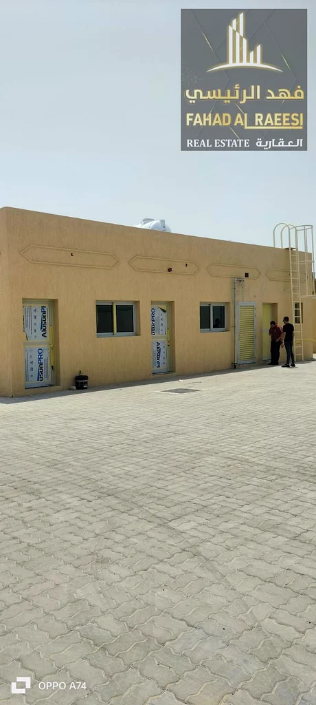 "Fully Equipped Industrial Complex for Rent in Sajja – 24,000 sqft, 2 Warehouses, 175KW Power, Staff Housing"63622481728770112