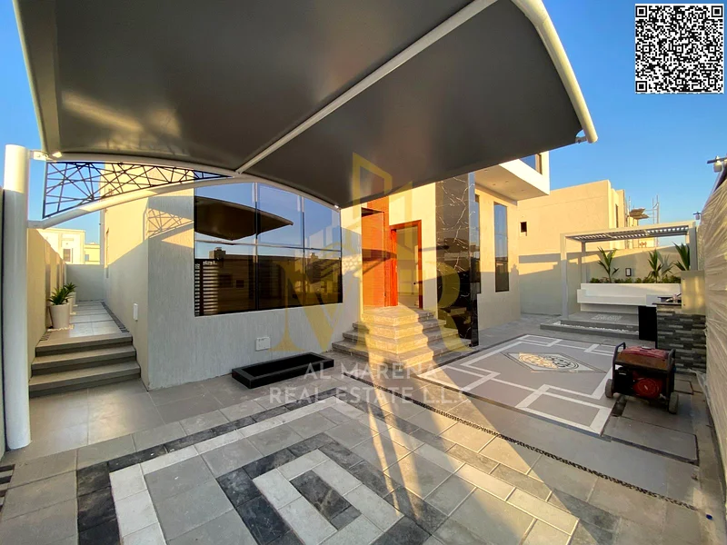 🏡 Luxurious villa for sale in Al Helio 2 – 3,014 sq ft – 2 floors – 4 master bedrooms + majlis and 2 living rooms + modern kitchen + outdoor courtyar63898671361793112