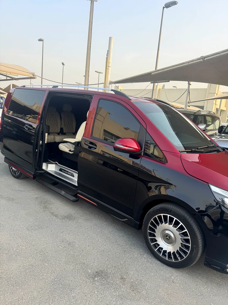 مرسيدس V250 خليجي، ثنائي الألوان، كاملة الخيارات، 2022، حالة جيدة63488109719299113