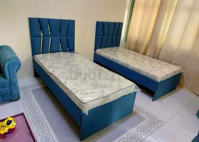 Brand New Single Size Bed frame with Mattress