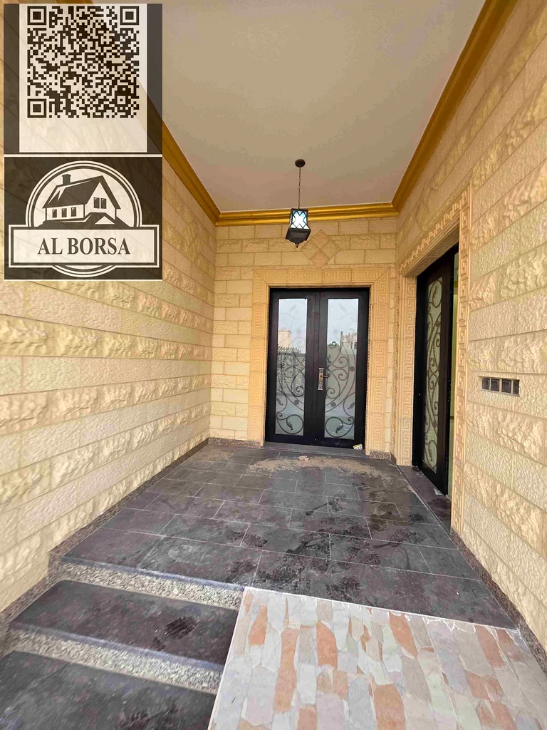 For sale: Villa - Two floors, roof, and large courtyard with an internal elevator - Close to Sheikh Mohammed bin Zayed Road - Freehold for all nationa63874581467010112