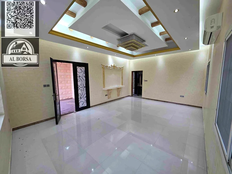 For sale: Villa - Two floors, roof, and large courtyard with an internal elevator - Close to Sheikh Mohammed bin Zayed Road - Freehold for all nationa63874581467010113