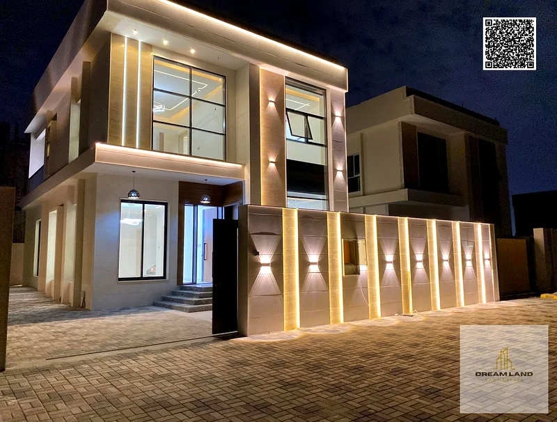 Villa for sale in Ajman, Al Helio 1 area, opposite all services on Sheikh Mohammed bin Zayed Road, freehold for all nationalities63914831702273110