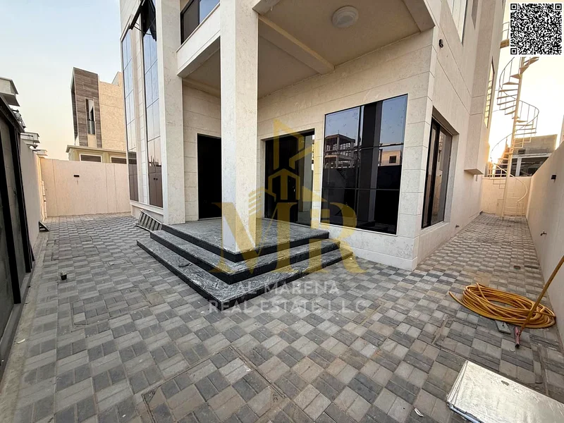 Luxury super deluxe villa for sale in Al Bahia area in Ajman, freehold for all nationalities at an attractive and special price63885559365505112