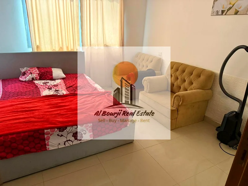 For Sale – Furnished Apartment in Al Nuaimiya One Tower, Ajman  Details:  2 Bedrooms + Living Room 2 Bathrooms Balcony with Open View Private Parking63887401675393111