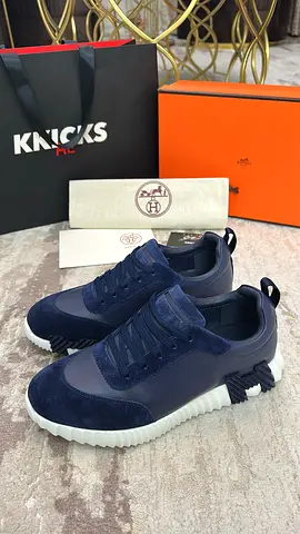 Hermes Bouncing Sneakers ‘Navy Blue’