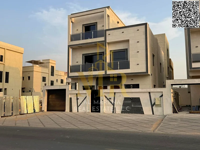 🏡✨ For sale: A luxurious 6-bedroom villa in Al Helio - elegant design and a great price! ✨🏡 📍 Location: Al Helio, Ajman 💰 Price: 1,800,000 AED (in63899448450306110
