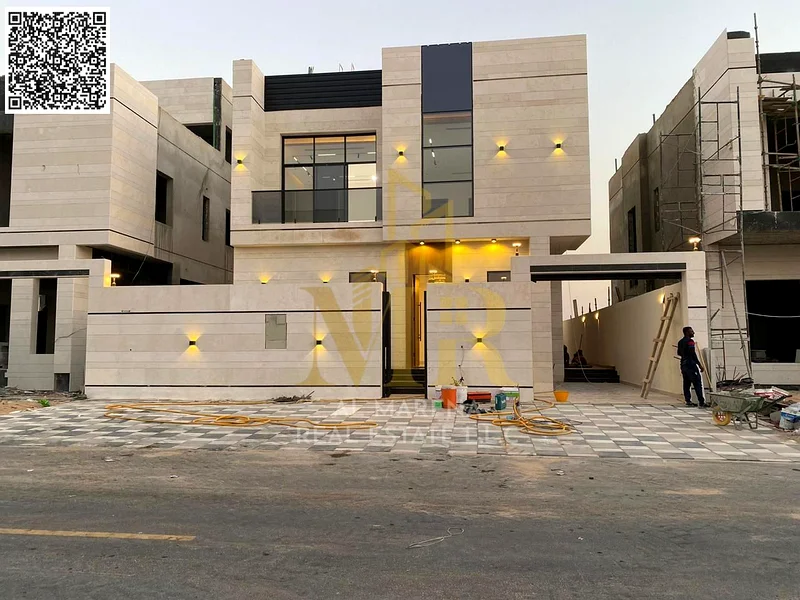 🏡 For Sale – Luxury Villa in Al Bahia – Ajman | 2 Floors | 5 Master Bedrooms | Majlis & 2 Living Halls | Fully Equipped Kitchen | Maid’s Room | Yard63885559377795110