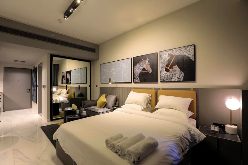 Spacious  | Fully Furnished | Balcony | Studio For Rent63798312988675110