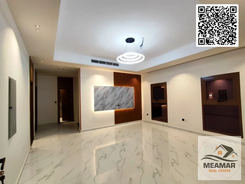 Luxurious villas in Ajman, personal finishing, 5 master rooms, including water, electricity and air conditioning. The price is negotiable.63882823378050114