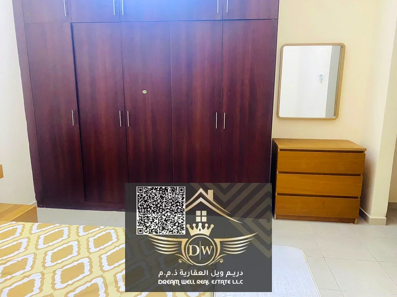 شقة صغيرة الحجم بثلاث غرف نوم مع موقف سيارات ومطبخ مغلق متاحة للإيجار في C1، عجمان63709863824387112