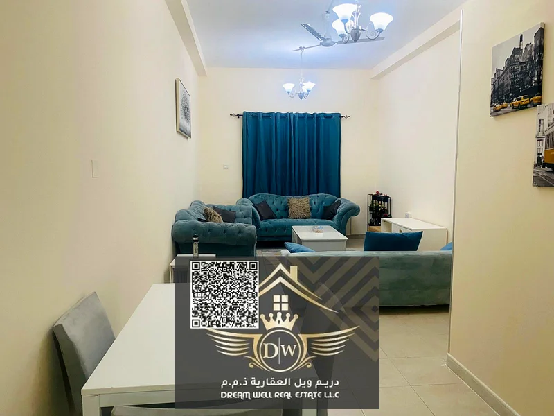 شقة صغيرة الحجم بثلاث غرف نوم مع موقف سيارات ومطبخ مغلق متاحة للإيجار في C1، عجمان63709863824387113
