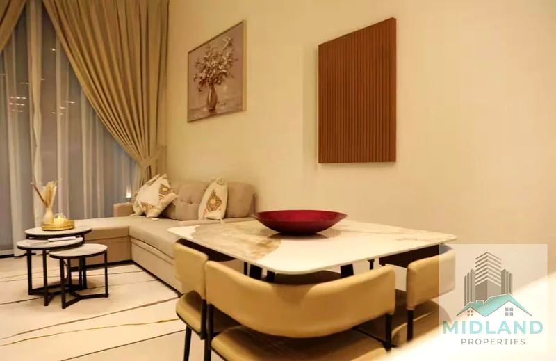 شقة مفروشة بالكامل من غرفة نوم واحدة | بينغاتي، جي في سي | 90 ألف درهم63799020372865111