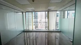 OFFICE WITH GLASS PARTITIONED, WASHROOM and PANTRY
