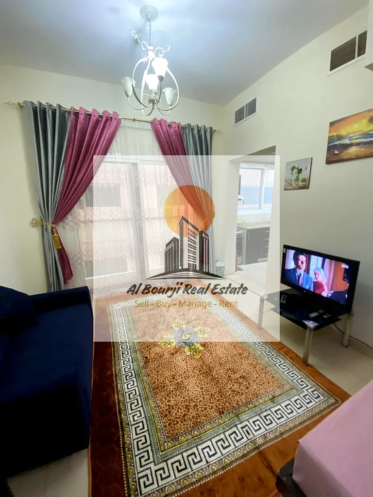🔹 Furnished Studio for Monthly Rent – Prime Location! 🔹  📍 Location: Al Yasmeen Towers – Opposite City Centre Ajman63715124008834110