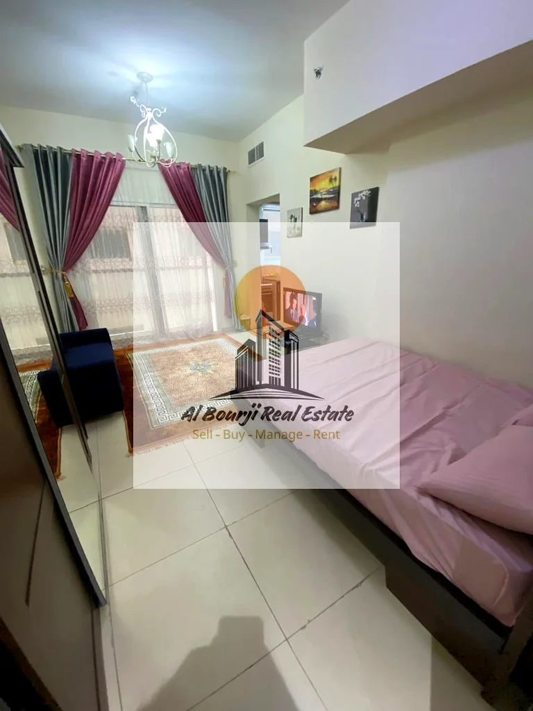 🔹 Furnished Studio for Monthly Rent – Prime Location! 🔹  📍 Location: Al Yasmeen Towers – Opposite City Centre Ajman63715124008834111