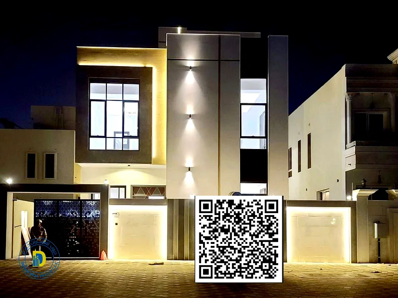 فيلا فاخرة بتصميم حديث للبيع في الحيلو 2، عجمان، 6 غرف وسطح، بسعر خاص جدًا، تمويل مصرفي 100%63912903982979110