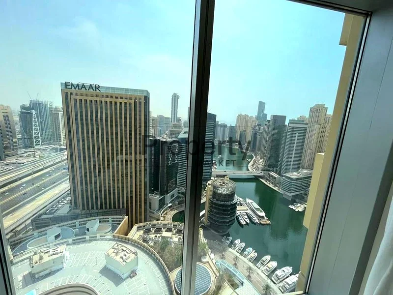 High Floor | Balcony | Marina View | Furnished63773828124033110