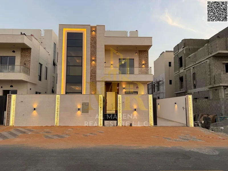 فيلا فاخرة للبيع في منطقة البحية في عجمان، ملكية حرة لجميع الجنسيات، بسعر يشمل رسوم التسجيل ونقل الملكية63885559332481111