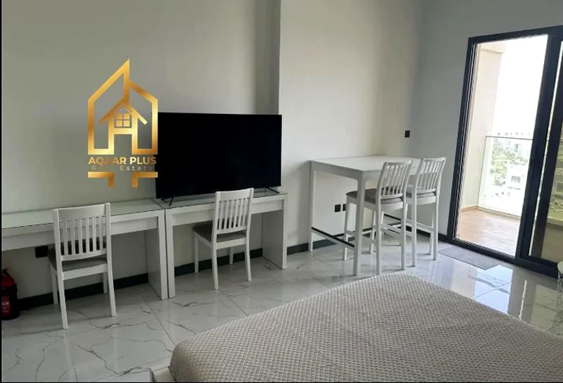 شقة استوديو برج روكان ب | طابق عالي | شاغرة وواسعة63737448042371111