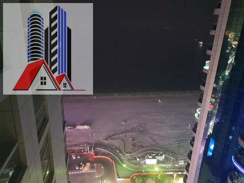 شقة مكونة من غرفتين نوم للبيع في برج كورنيش بإطلالة على البحر والمدينة63870977505921112
