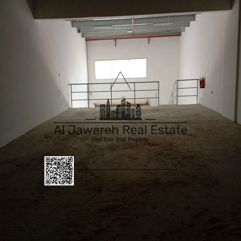 مستودع سنوي للإيجار – الجرف 1 – رمز العقار 391 نقدم لك فرصة استثنائية للإيجار مستودعًا واسعًا ومجهزًا جيدًا.63613993503874113