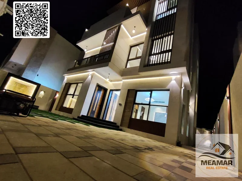 Luxurious villas in Ajman, personal finishing, 5 master rooms, including water, electricity and air conditioning. The price is negotiable.63882823378050110