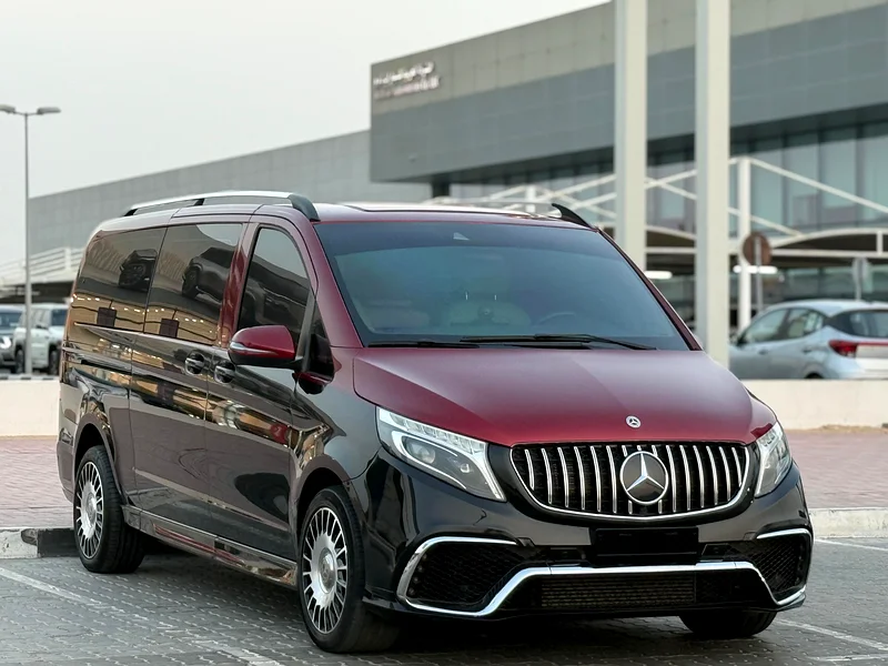 مرسيدس V250 خليجي، ثنائي الألوان، كاملة الخيارات، 2022، حالة جيدة63488109719299111