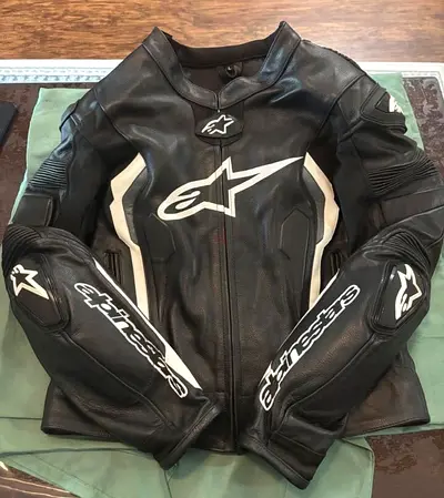Alpinestar Motorcycle Racing CE Leather Track Jacket