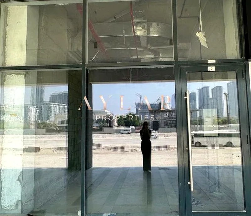 Premium Corner Retail Shop for Lease | Meydan View | High Visibility | Azizi Riviera63621694038275114