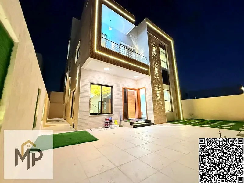 فيلا بسعر يشمل رسوم التسجيل ورسوم الملكية في الشارع الرئيسي، جاهزة للسكن في أرقى مناطق عجمان، ملكية حرة63898671259779113