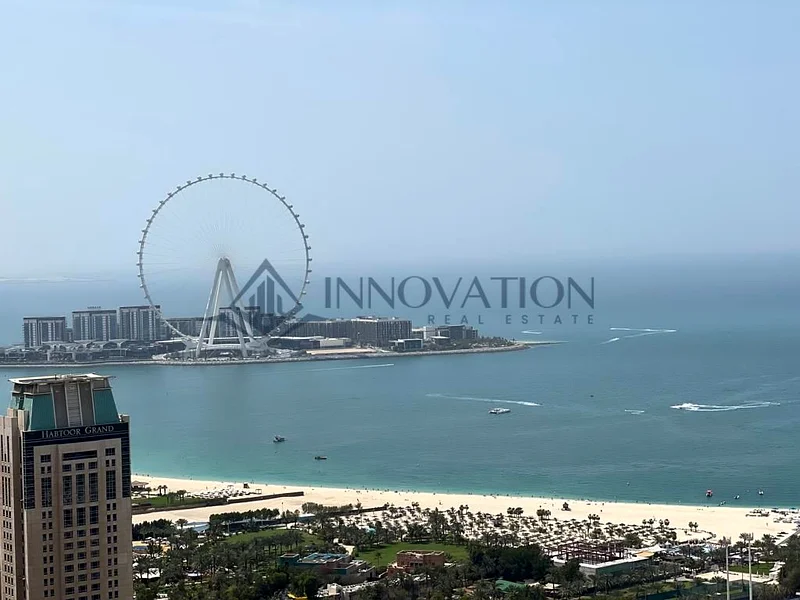 Panoramic Sea & Palm View | Mid Floor 3BR + Maid | Vacant63777341641730110