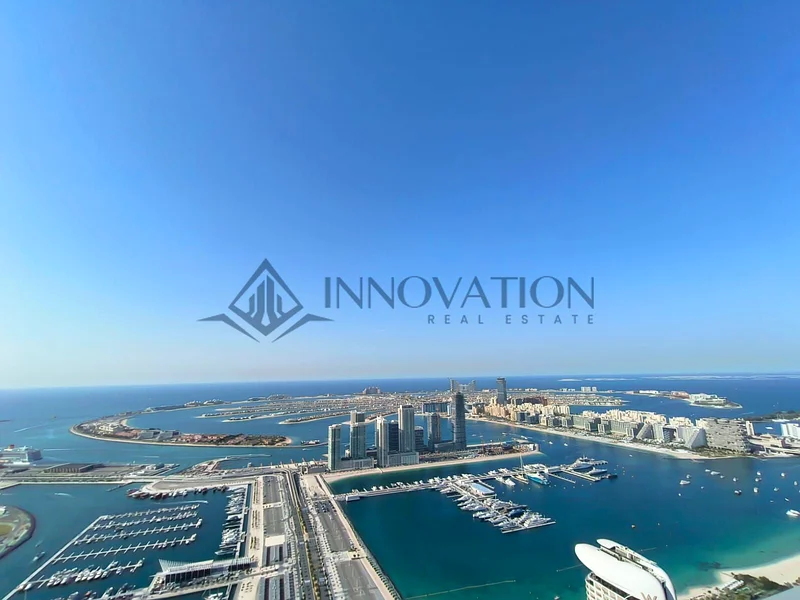 Panoramic Sea & Palm View | Mid Floor 3BR + Maid | Vacant63777341641730113
