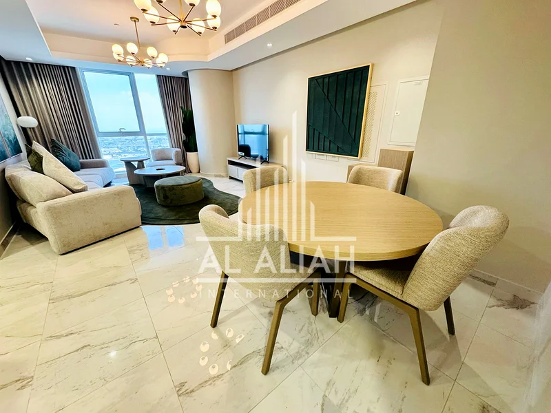 شقة مفروشة بالكامل مكونة من غرفتي نوم | موقف سيارات | عرض ساخن63812917726466110