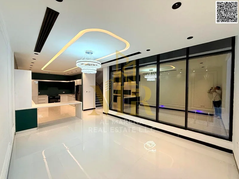 Luxury super deluxe villa for sale in Al Bahia area in Ajman, freehold for all nationalities, at a price including registration and ownership fees63885559350019113