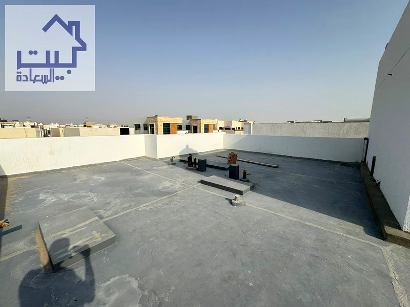 For sale villa - two floors, roof & large courtyard - close to Sheikh Mohammed bin Zayed Road - freehold for all nationalities for life63899002479107114