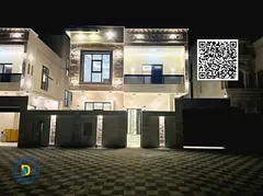 Modern villa for sale in Al Helio 2 area, 6 rooms and a swimming pool. The price includes electricit