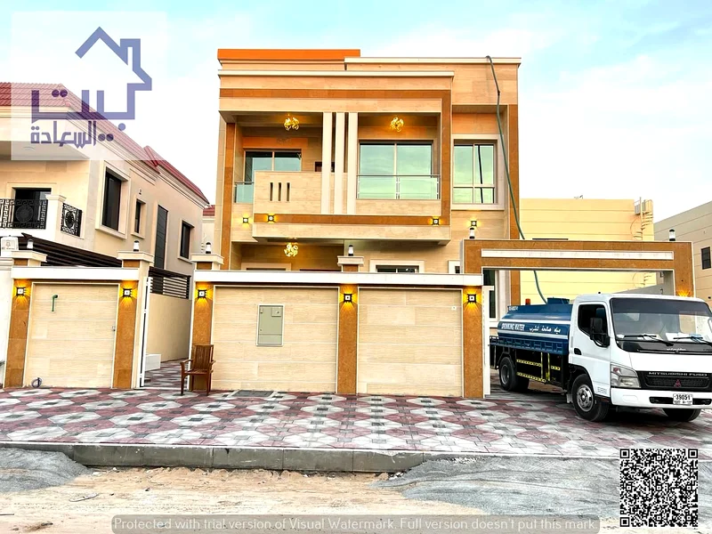 For rent, a modern villa in Al-Yasmeen area, ready to move in, a distinguished location on the main street, a wonderful modern design, a large area, c63718569071490111