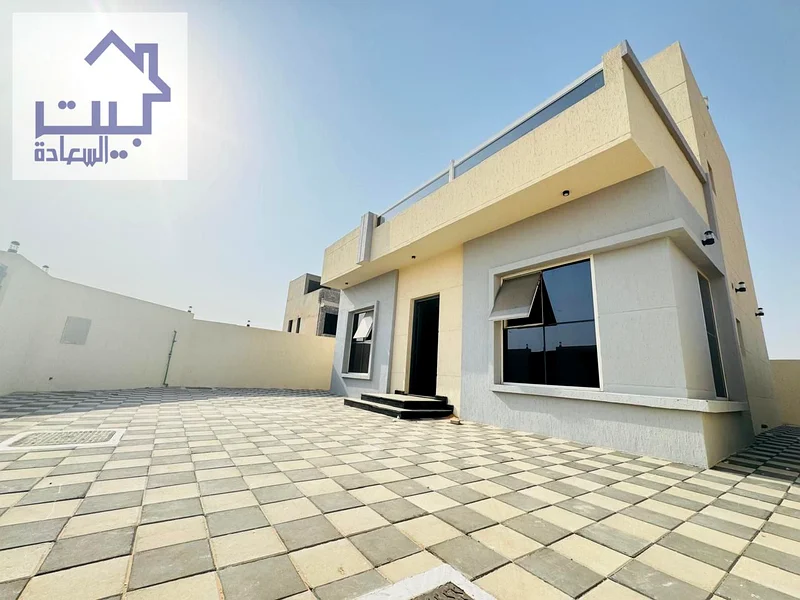 For sale at an unbeatable price, a luxurious 3-bedroom villa with a large setback in Al Helio 1, Ajman. Freehold for all nationalities, including regi63914932702595112