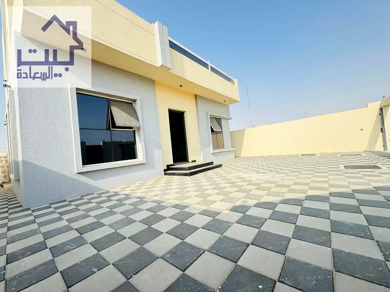 For sale at an unbeatable price, a luxurious 3-bedroom villa with a large setback in Al Helio 1, Ajman. Freehold for all nationalities, including regi63914932702595114