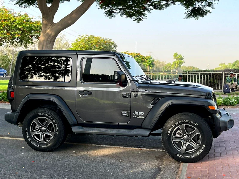 Stunning! Jeep Wrangler Sport 2018 Gray Full Service History with Agency!63490077857026114