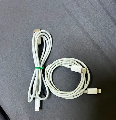 Original Apple charging cables