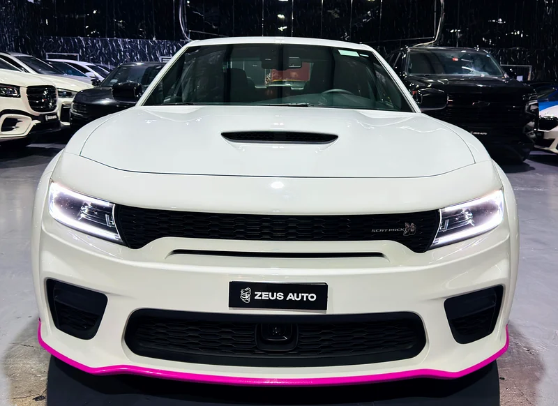 Dodge Charger Scat Pack Swinger 2023, GCC, Al futtaim warranty Sept 2028 only 1 of 1000 worldwide63480230147073112